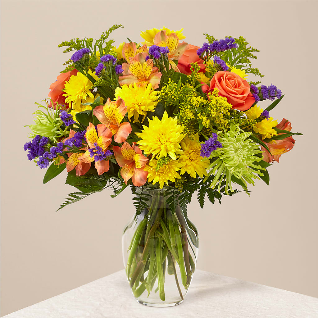 Marmalade Skies Bouquet – LATE BLOOMERS FLORAL & GIFT LLC, Willmar MN
