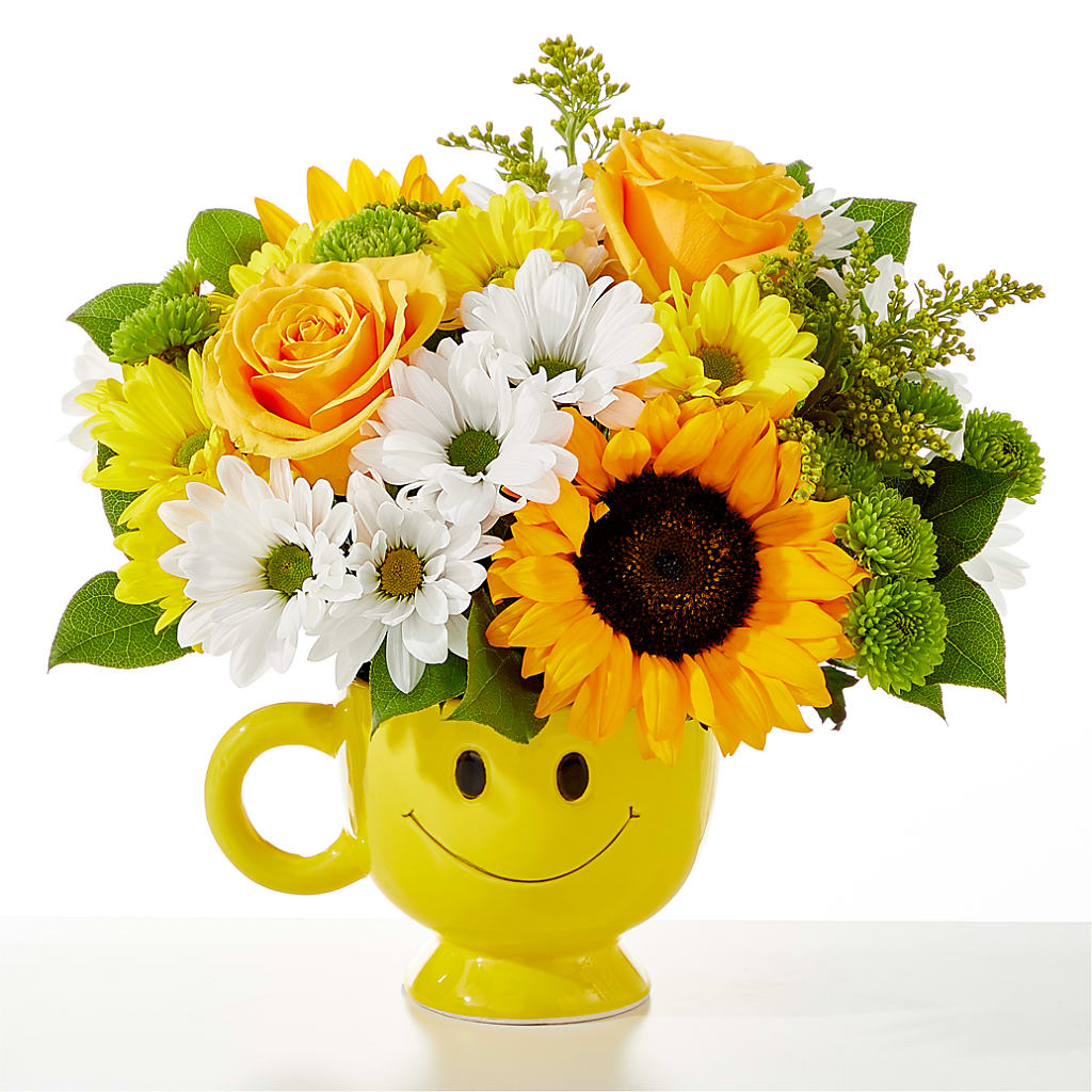 Be Happy Bouquet – LATE BLOOMERS FLORAL & GIFT LLC, Willmar MN