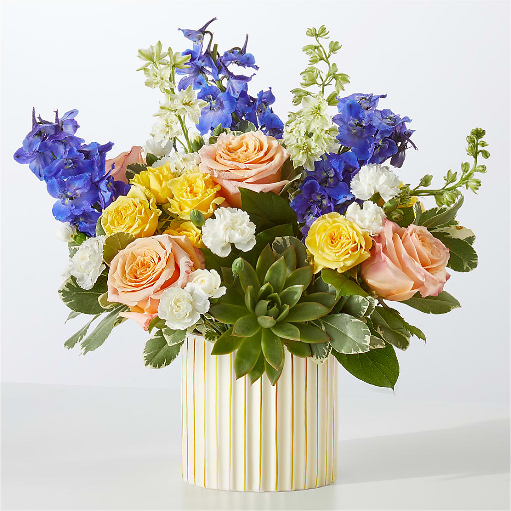 Cobalt Reverie Bouquet – LATE BLOOMERS FLORAL & GIFT LLC, Willmar MN