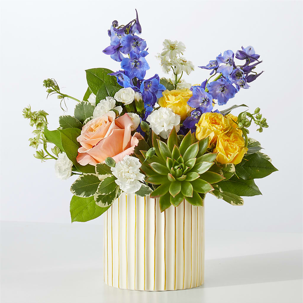 Cobalt Reverie Bouquet – LATE BLOOMERS FLORAL & GIFT LLC, Willmar MN