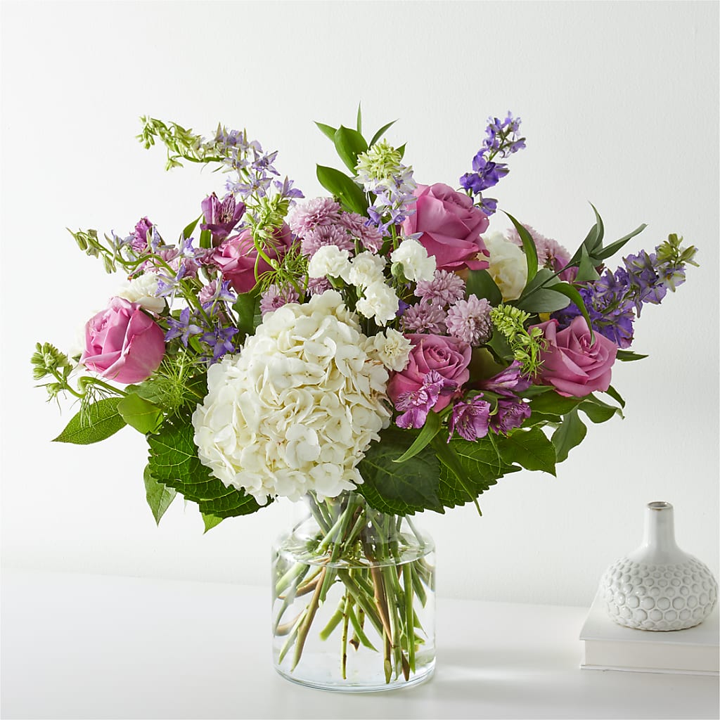 Violet Caress Bouquet – LATE BLOOMERS FLORAL & GIFT LLC, Willmar MN