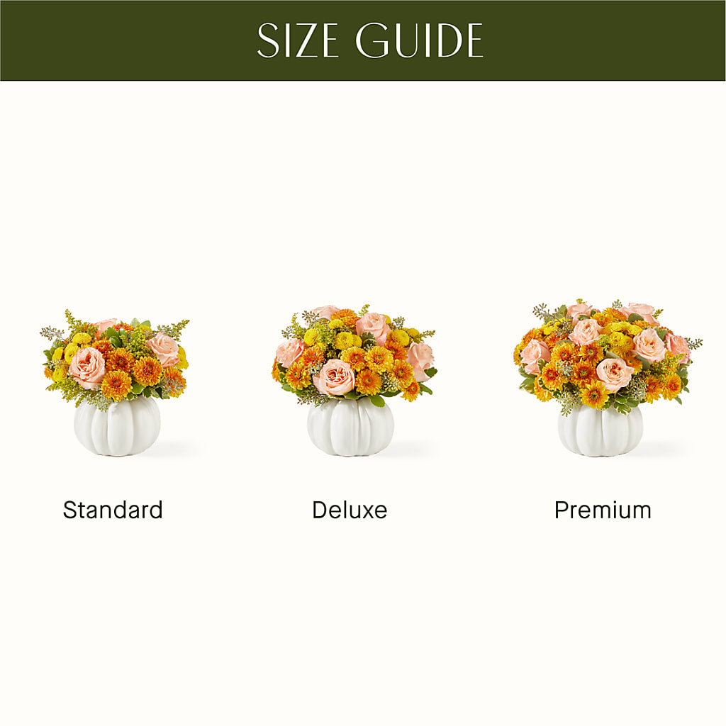 Peachy Pumpkin – LATE BLOOMERS FLORAL & GIFT LLC, Willmar MN