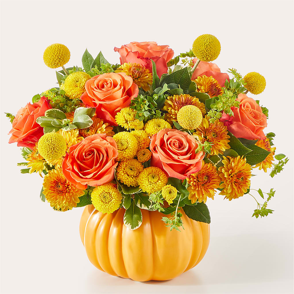 Gourdgeous Pumpkin – LATE BLOOMERS FLORAL & GIFT LLC, Willmar MN