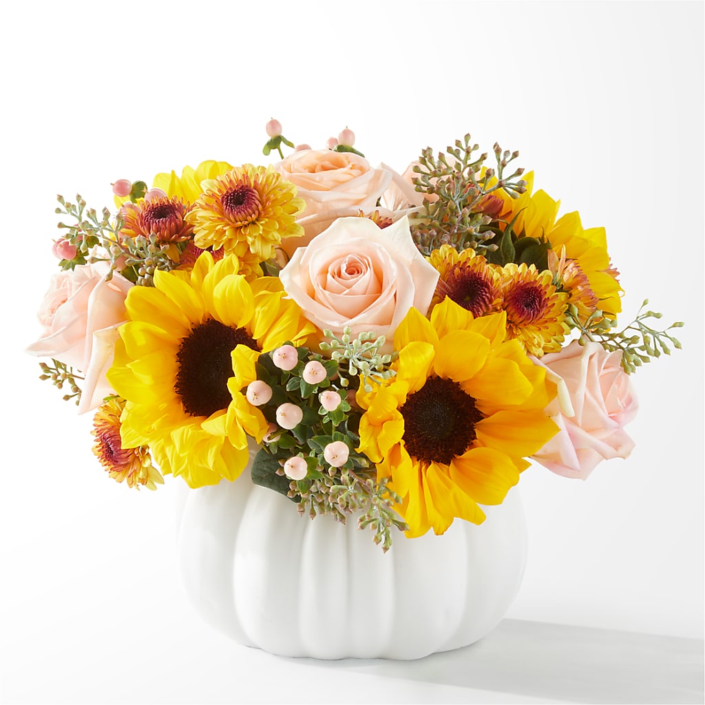 Pumpkin to Talk About Bouquet – LATE BLOOMERS FLORAL & GIFT LLC, Willmar MN
