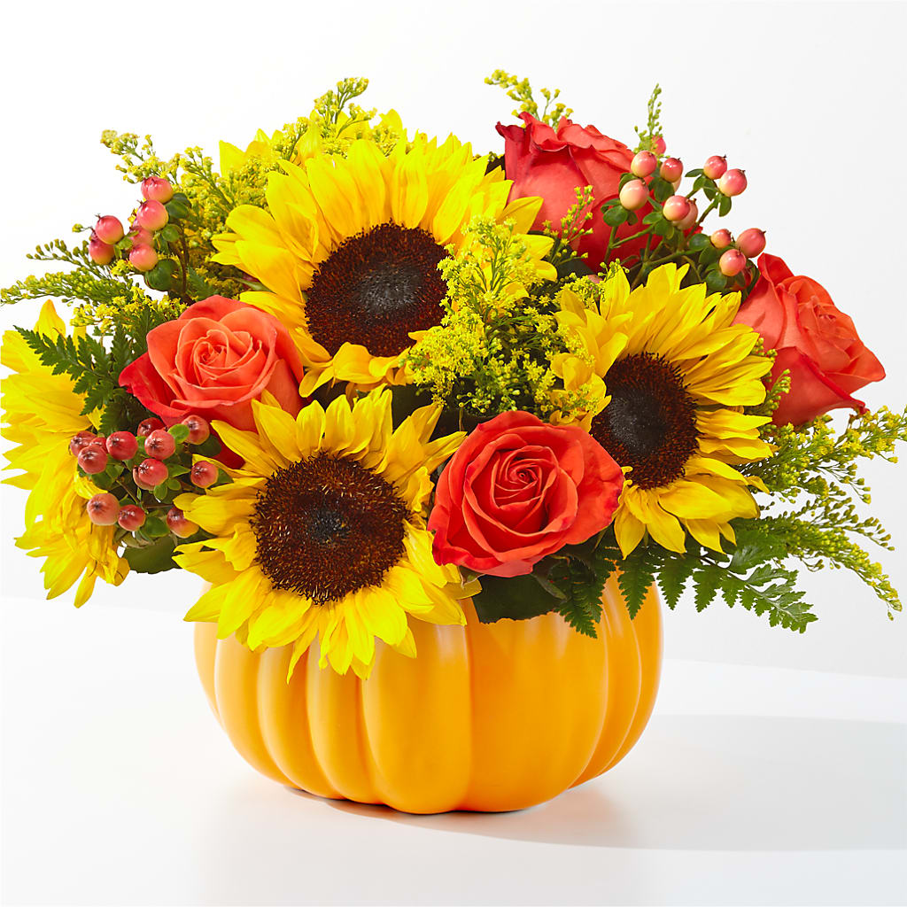 Pick of the Patch Pumpkin Bouquet – LATE BLOOMERS FLORAL & GIFT LLC, Willmar MN