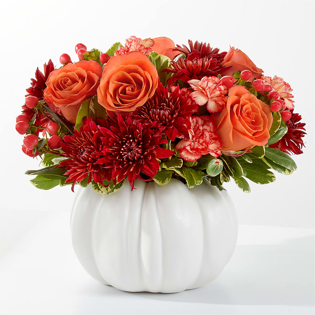 Autumn Air Pumpkin Bouquet – LATE BLOOMERS FLORAL & GIFT LLC, Willmar MN