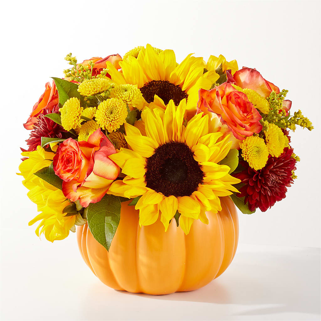 Golden Gourd Pumpkin Bouquet – LATE BLOOMERS FLORAL & GIFT LLC, Willmar MN