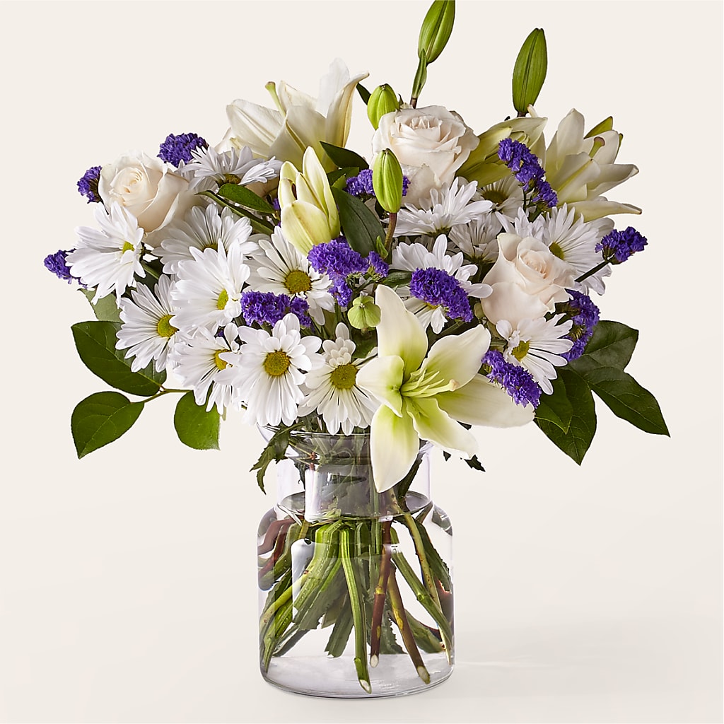 Beyond Blue Bouquet – LATE BLOOMERS FLORAL & GIFT LLC, Willmar MN