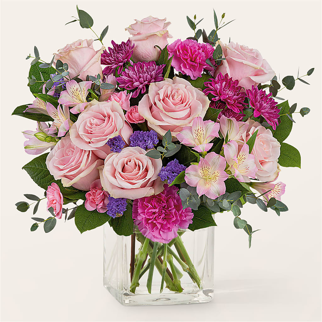 Rosy Radiance Bouquet – LATE BLOOMERS FLORAL & GIFT LLC, Willmar MN