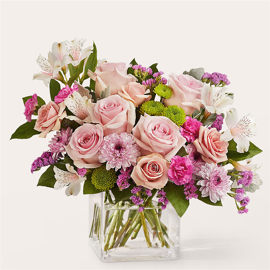 Pink Suede Bouquet – LATE BLOOMERS FLORAL & GIFT LLC, Willmar MN