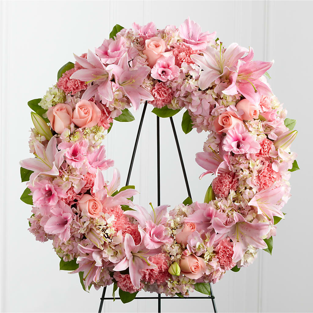 Loving Remembrance Wreath – LATE BLOOMERS FLORAL & GIFT LLC, Willmar MN