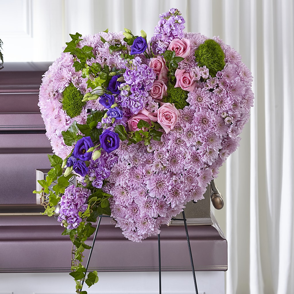 Treasured Love Standing Heart – LATE BLOOMERS FLORAL & GIFT LLC, Willmar MN