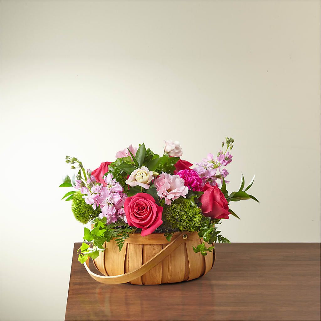 Radiance in Bloom Basket – LATE BLOOMERS FLORAL & GIFT LLC, Willmar MN