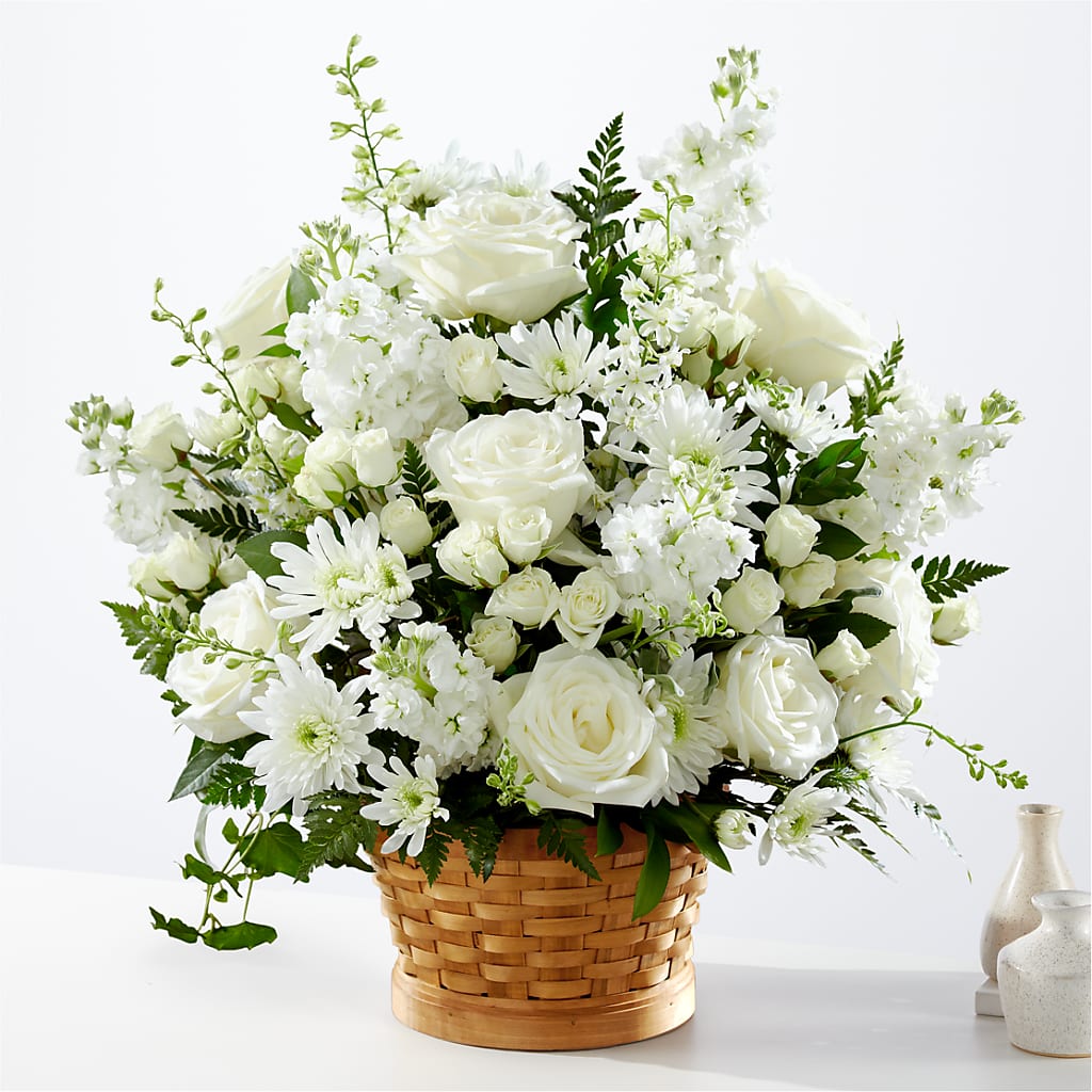 Heartfelt Condolences Arrangement – LATE BLOOMERS FLORAL & GIFT LLC, Willmar MN