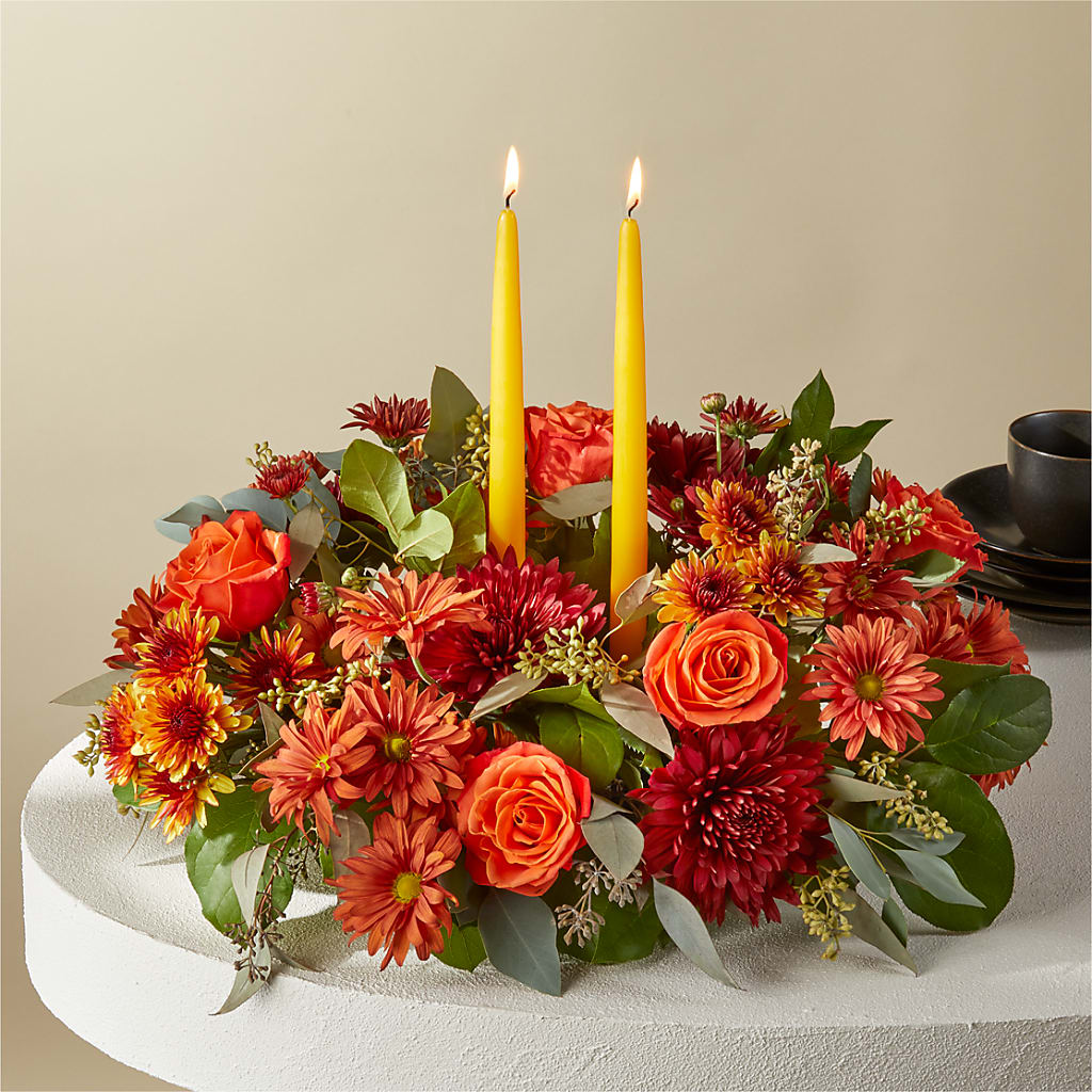Ember Banquet Centerpiece – LATE BLOOMERS FLORAL & GIFT LLC, Willmar MN