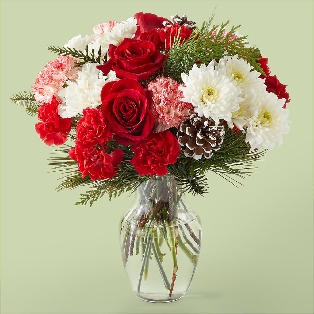 Candy Cane Lane Bouquet – LATE BLOOMERS FLORAL & GIFT LLC, Willmar MN