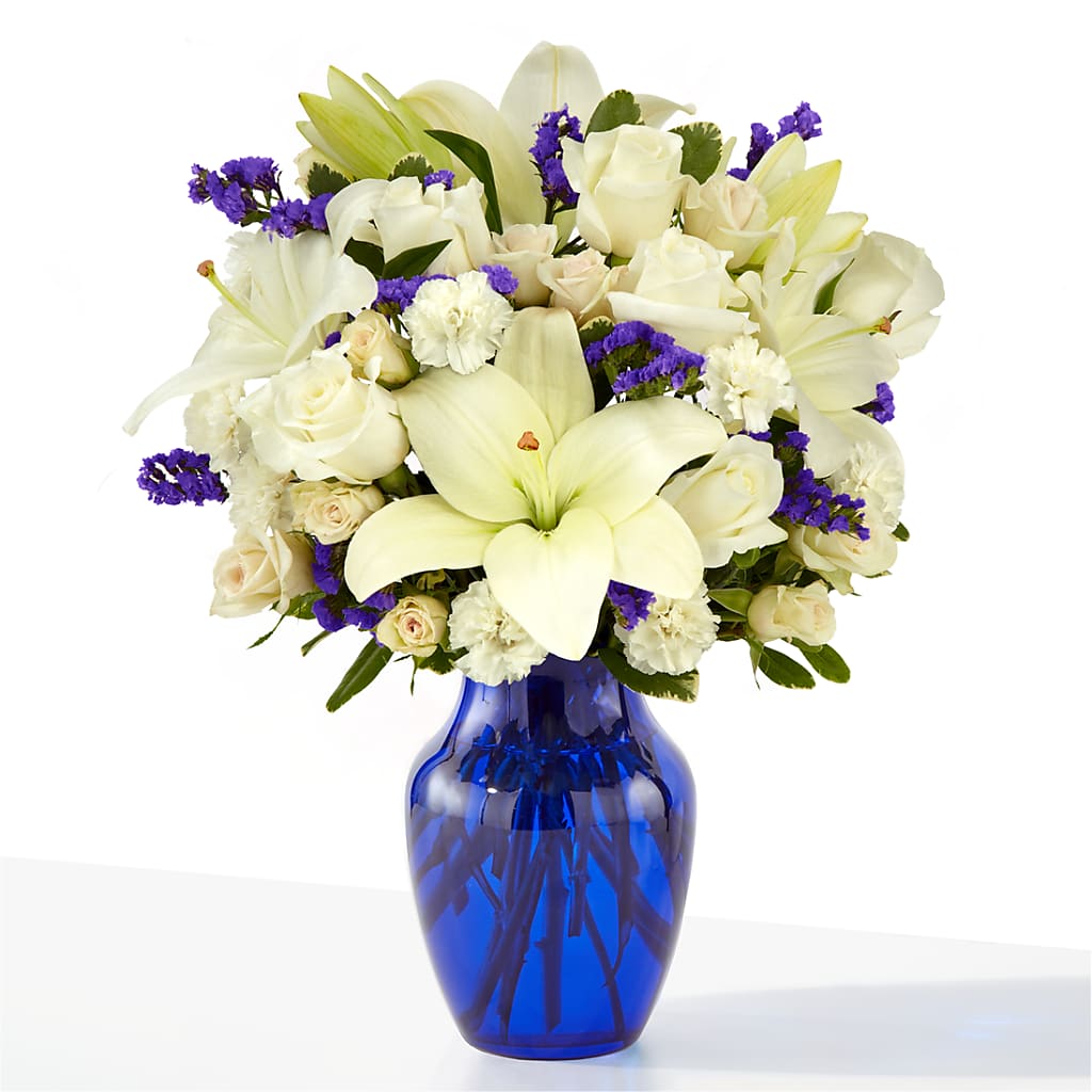 Sapphire Rush Bouquet – LATE BLOOMERS FLORAL & GIFT LLC, Willmar MN