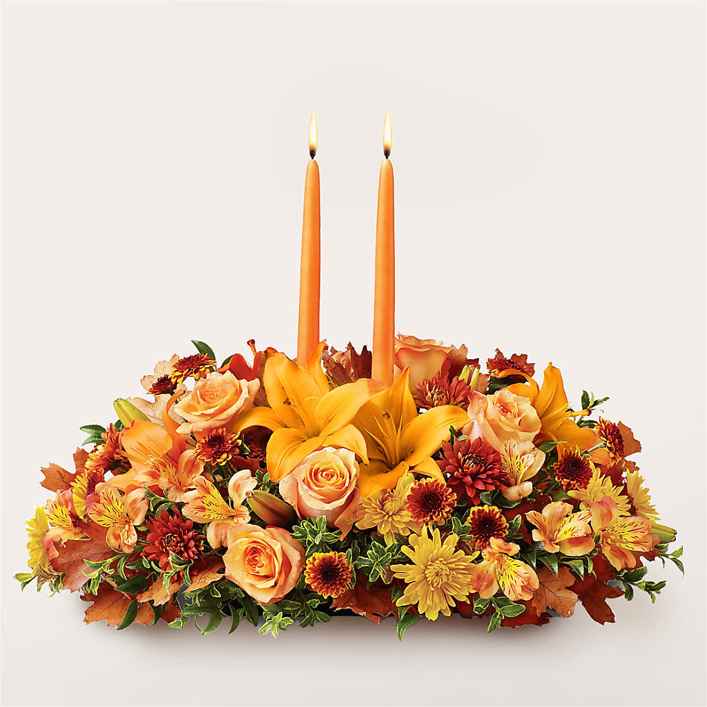Traditions Centerpiece – LATE BLOOMERS FLORAL & GIFT LLC, Willmar MN