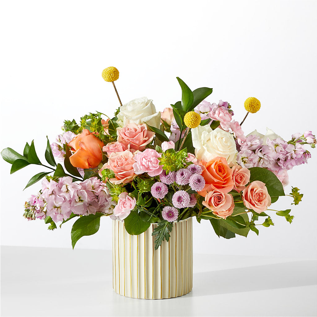 French Market Bouquet with Ivory Vase – LATE BLOOMERS FLORAL & GIFT LLC, Willmar MN