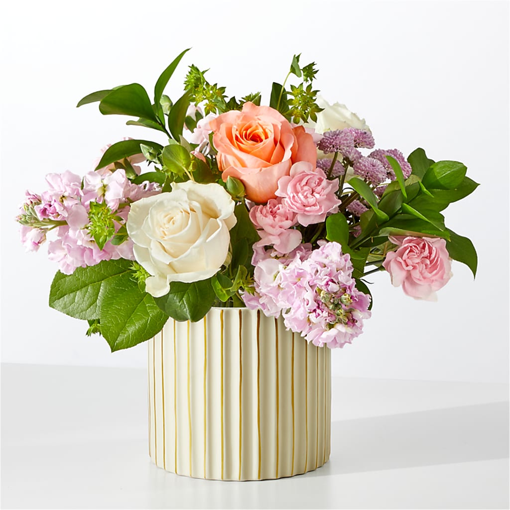 French Market Bouquet with Ivory Vase – LATE BLOOMERS FLORAL & GIFT LLC, Willmar MN