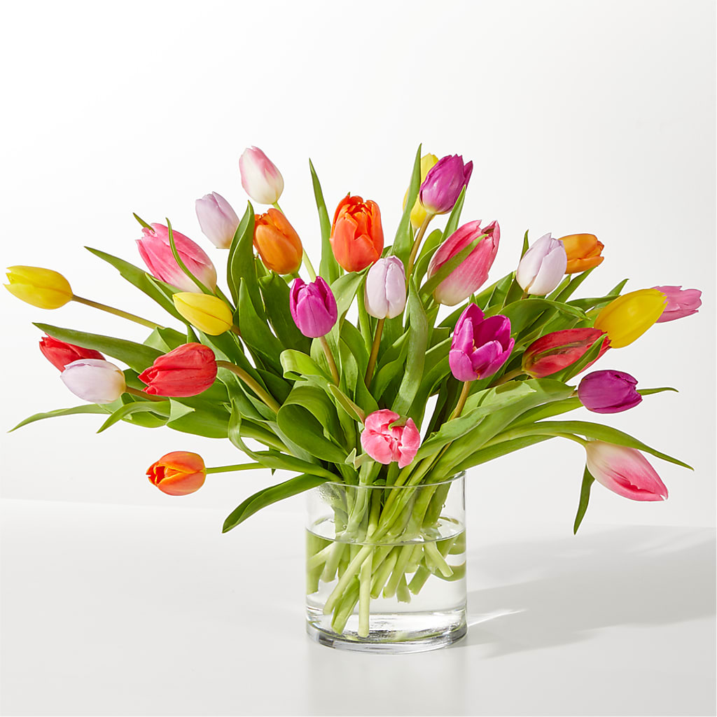 Spring's Calling Tulip Bouquet – LATE BLOOMERS FLORAL & GIFT LLC, Willmar MN