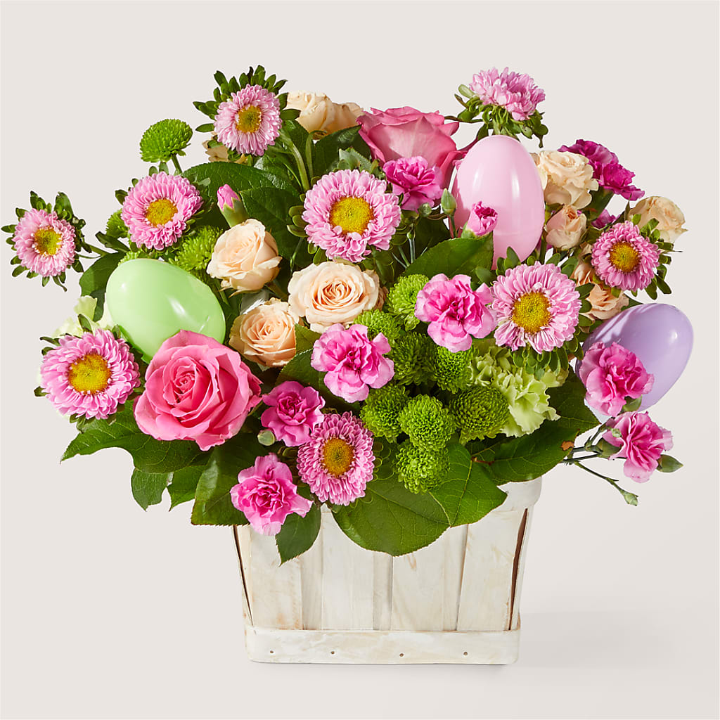 Get Eggcited Basket – LATE BLOOMERS FLORAL & GIFT LLC, Willmar MN