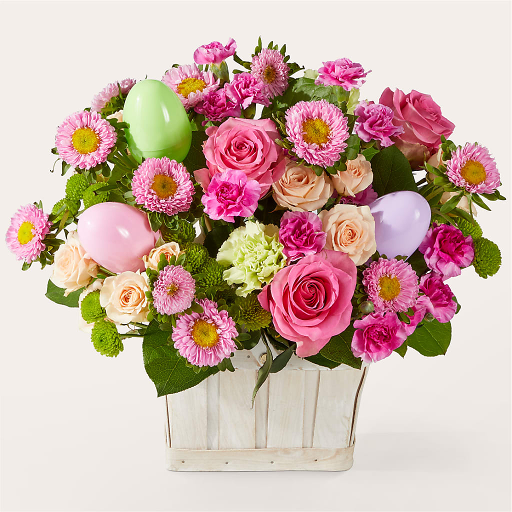 Get Eggcited Basket – LATE BLOOMERS FLORAL & GIFT LLC, Willmar MN