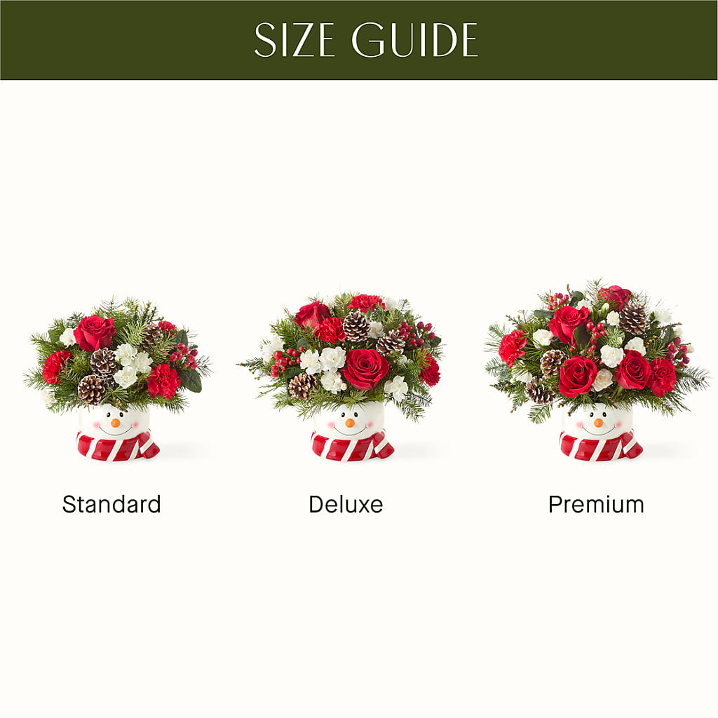 Jolly Snowman Bouquet – LATE BLOOMERS FLORAL & GIFT LLC, Willmar MN