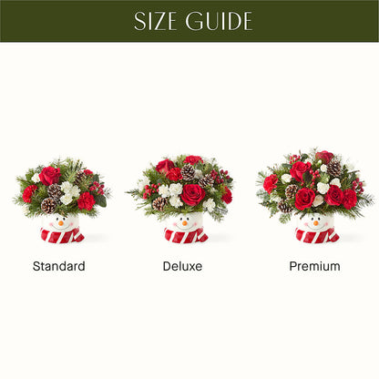 Jolly Snowman Bouquet – LATE BLOOMERS FLORAL & GIFT LLC, Willmar MN