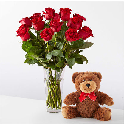 Romantic Long Stem Red Rose Bouquet Bundles – LATE BLOOMERS FLORAL & GIFT LLC, Willmar MN