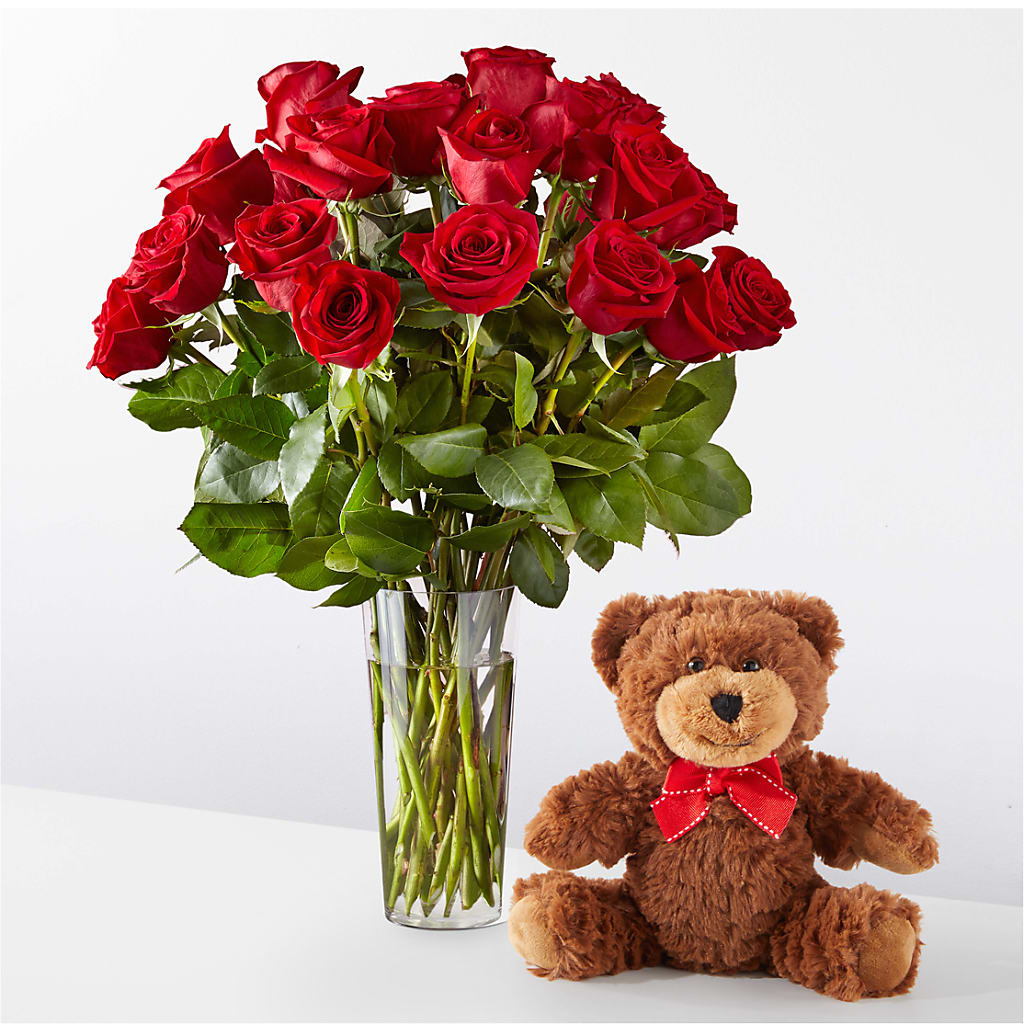 Romantic Long Stem Red Rose Bouquet Bundles – LATE BLOOMERS FLORAL & GIFT LLC, Willmar MN