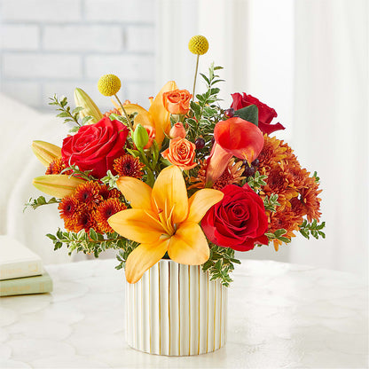 Scarlet Skies Bouquet – LATE BLOOMERS FLORAL & GIFT LLC, Willmar MN