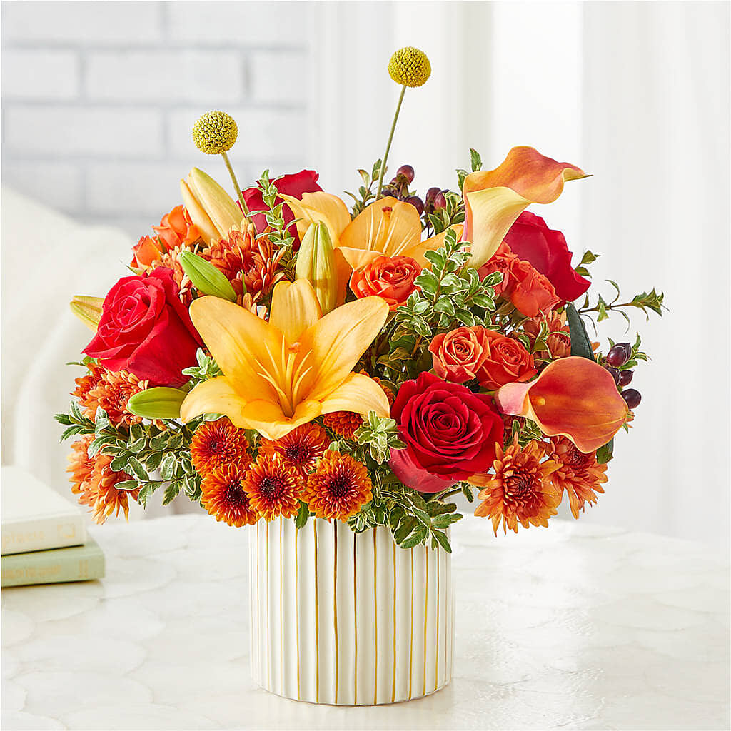 Scarlet Skies Bouquet – LATE BLOOMERS FLORAL & GIFT LLC, Willmar MN