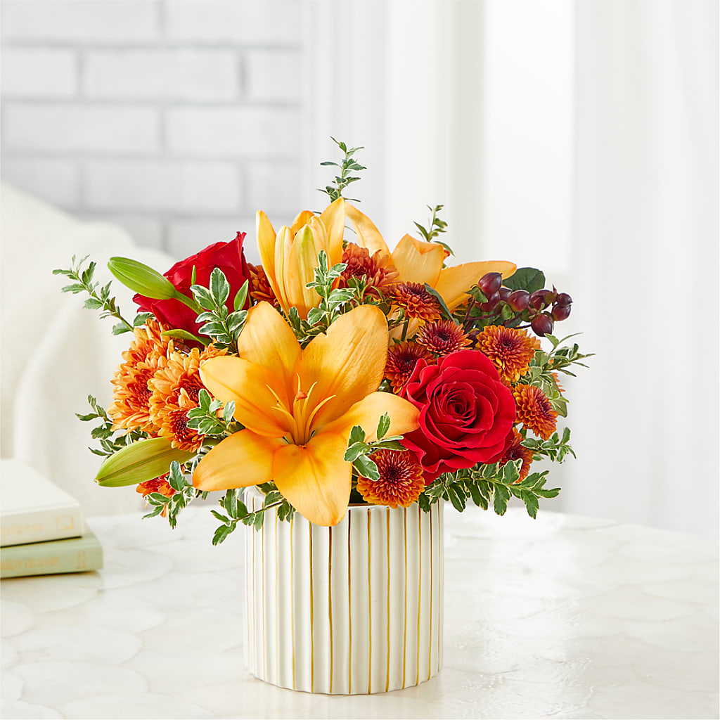 Scarlet Skies Bouquet – LATE BLOOMERS FLORAL & GIFT LLC, Willmar MN