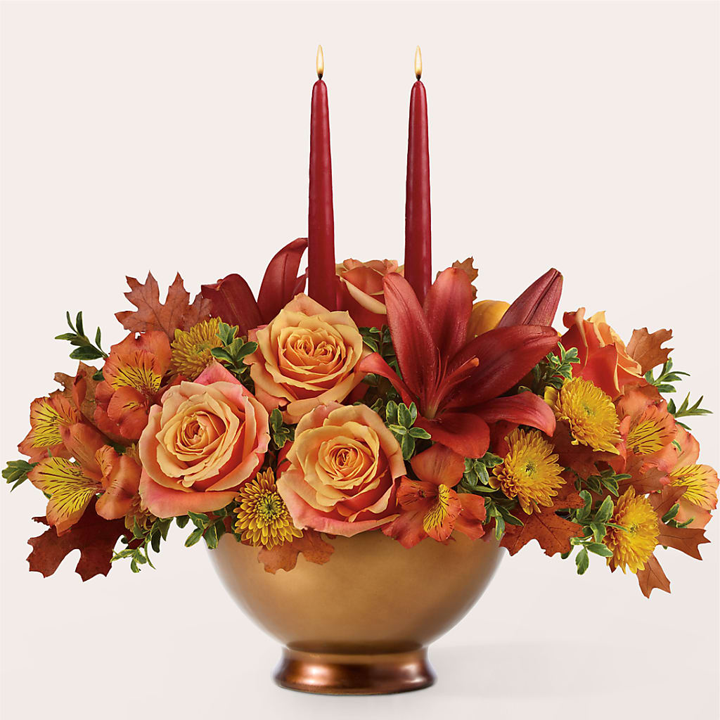 Harvest Table Centerpiece – LATE BLOOMERS FLORAL & GIFT LLC, Willmar MN