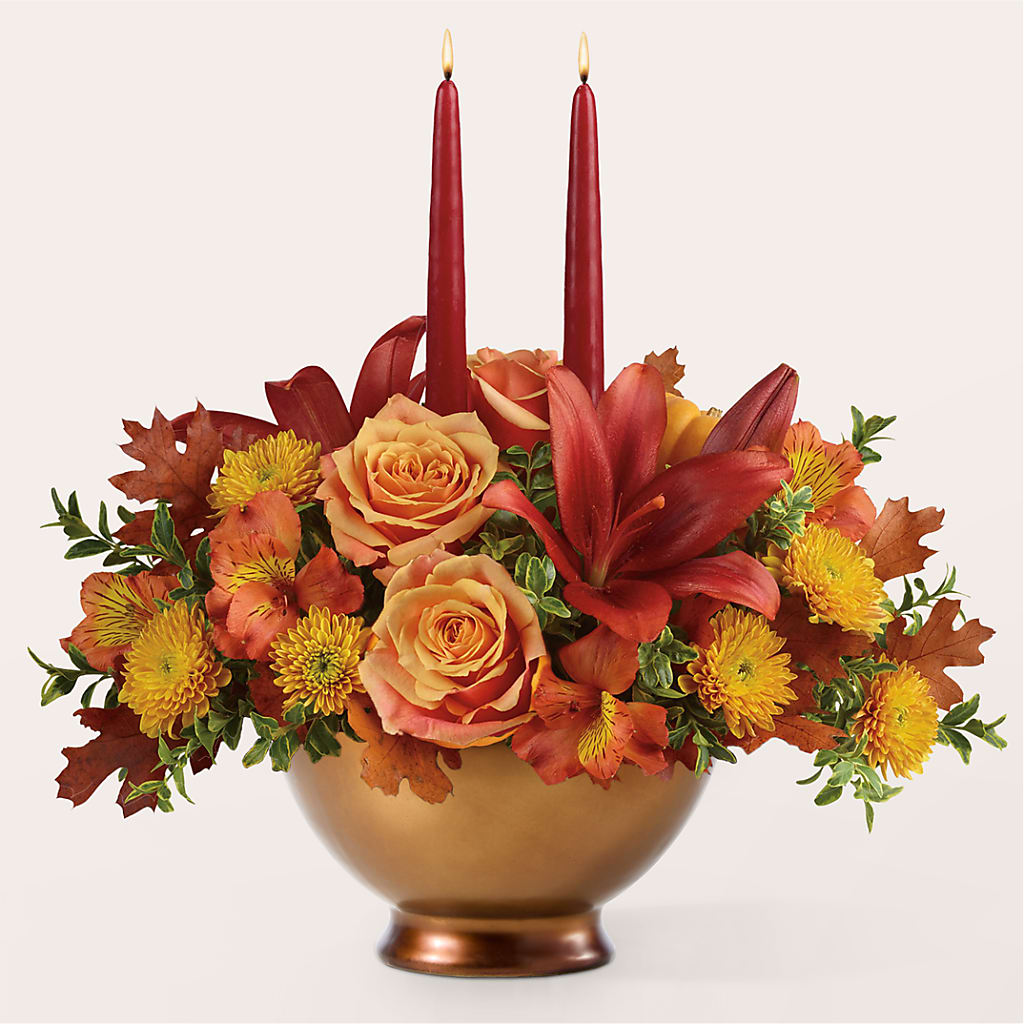 Harvest Table Centerpiece – LATE BLOOMERS FLORAL & GIFT LLC, Willmar MN