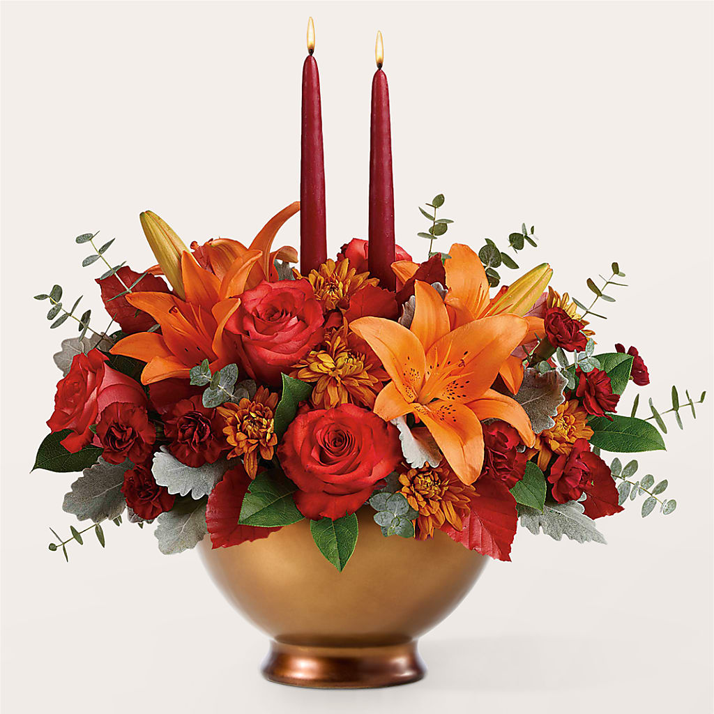 Fruits of Fall Centerpiece – LATE BLOOMERS FLORAL & GIFT LLC, Willmar MN
