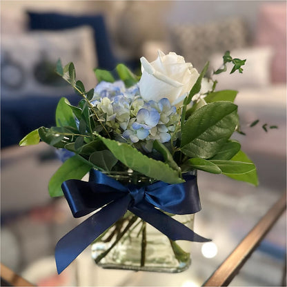 Sky Blue Delight Bouquet – LATE BLOOMERS FLORAL & GIFT LLC, Willmar MN