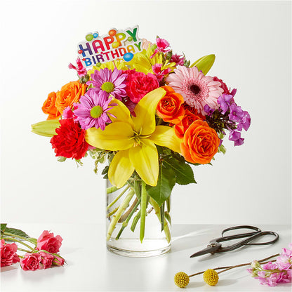 Cue the Confetti - A Florist Original – LATE BLOOMERS FLORAL & GIFT LLC, Willmar MN