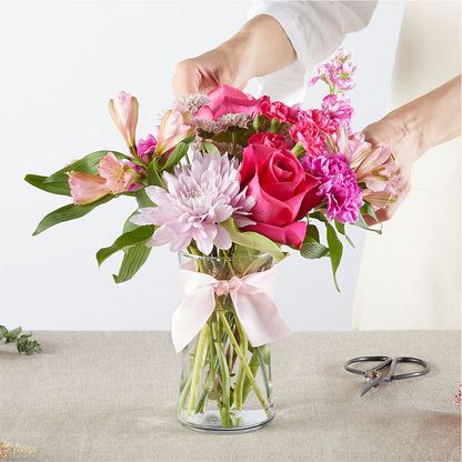 Pink Ribbon - A Florist Original – LATE BLOOMERS FLORAL & GIFT LLC, Willmar MN