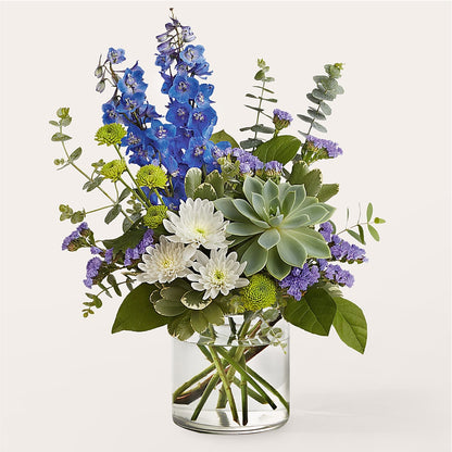 Cerulean Waves Bouquet – LATE BLOOMERS FLORAL & GIFT LLC, Willmar MN