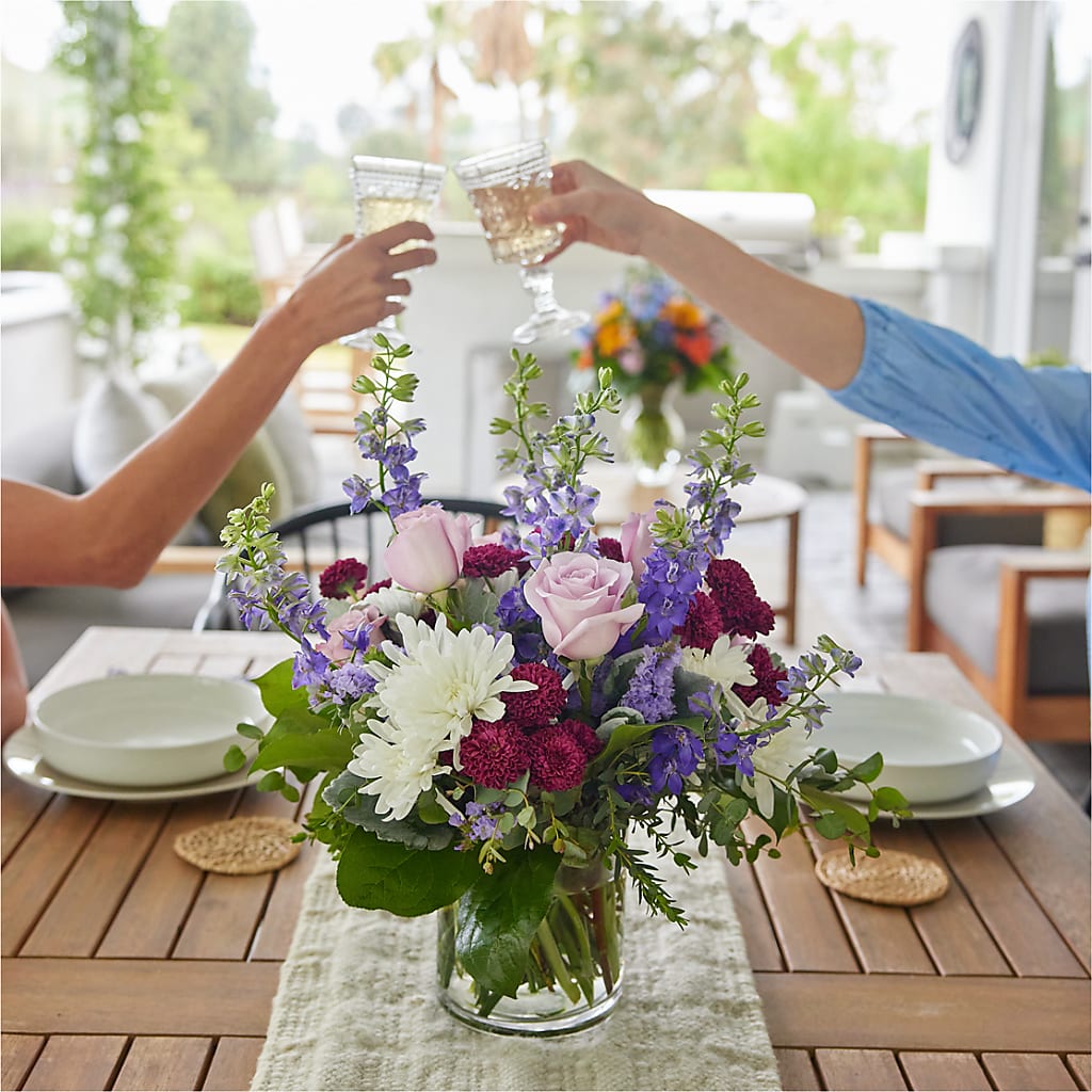 Violet Frost Bouquet – LATE BLOOMERS FLORAL & GIFT LLC, Willmar MN