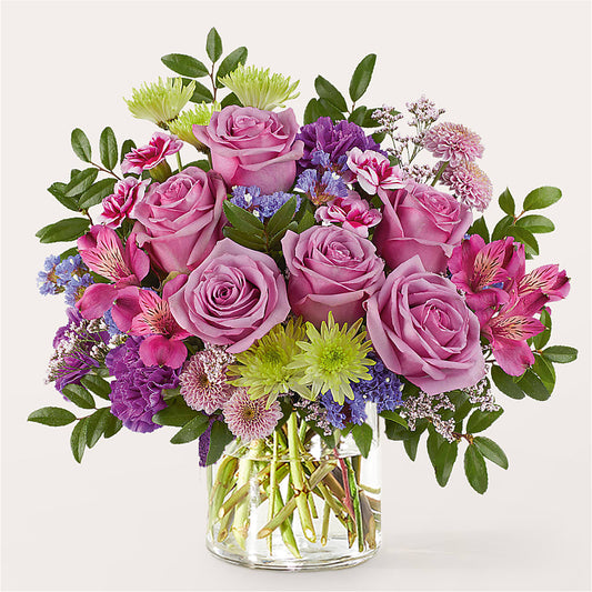 Glass Half Full Bouquet – LATE BLOOMERS FLORAL & GIFT LLC, Willmar MN