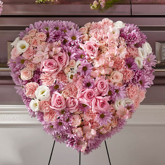 Heaven's Light Heart – LATE BLOOMERS FLORAL & GIFT LLC, Willmar MN
