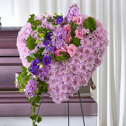 Treasured Love Standing Heart – LATE BLOOMERS FLORAL & GIFT LLC, Willmar MN