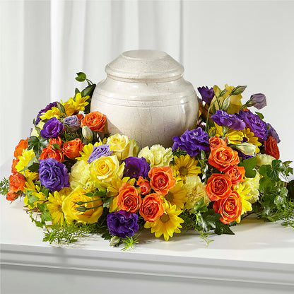 Blossoms of Remembrance Cremation Adornment – LATE BLOOMERS FLORAL & GIFT LLC, Willmar MN