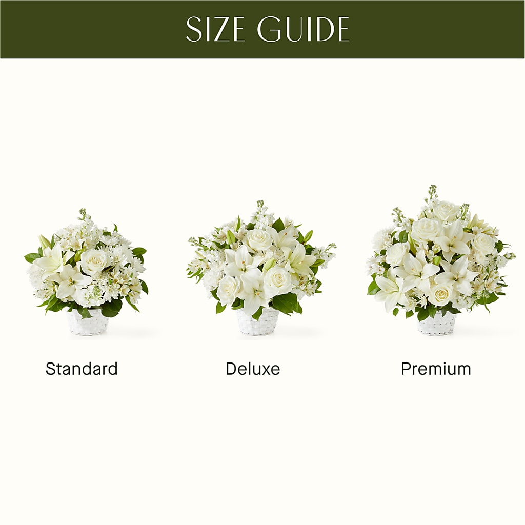 Peaceful Reflections Arrangement – LATE BLOOMERS FLORAL & GIFT LLC, Willmar MN