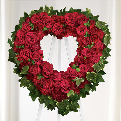 Wholehearted Standing Spray – LATE BLOOMERS FLORAL & GIFT LLC, Willmar MN