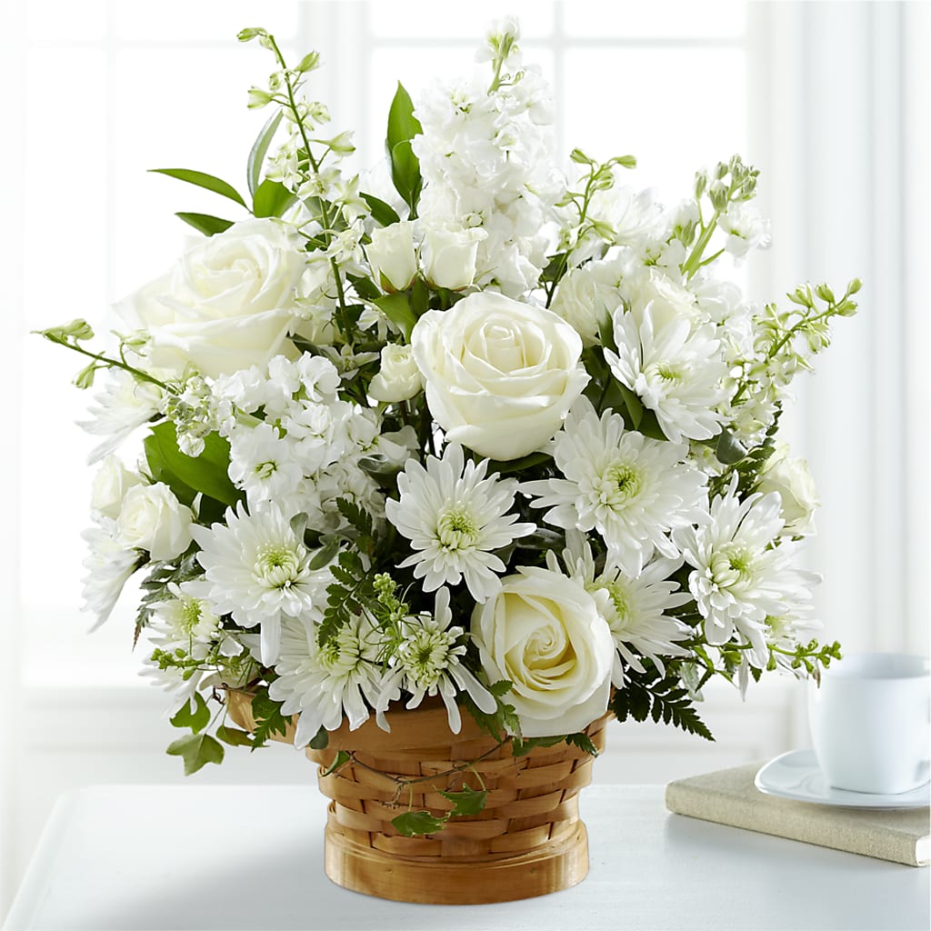 Heartfelt Condolences Arrangement – LATE BLOOMERS FLORAL & GIFT LLC, Willmar MN