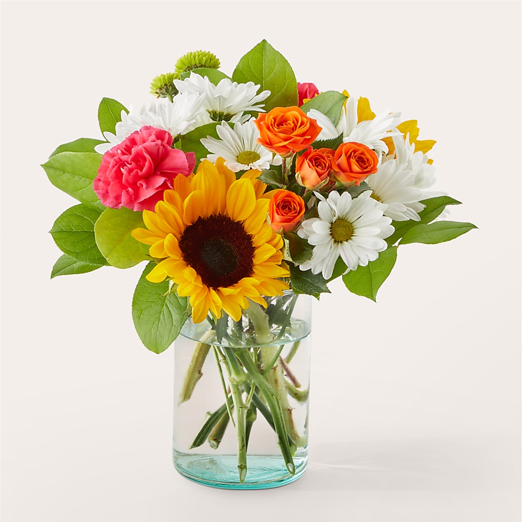 Sun-drenched Blooms Bouquet – LATE BLOOMERS FLORAL & GIFT LLC, Willmar MN